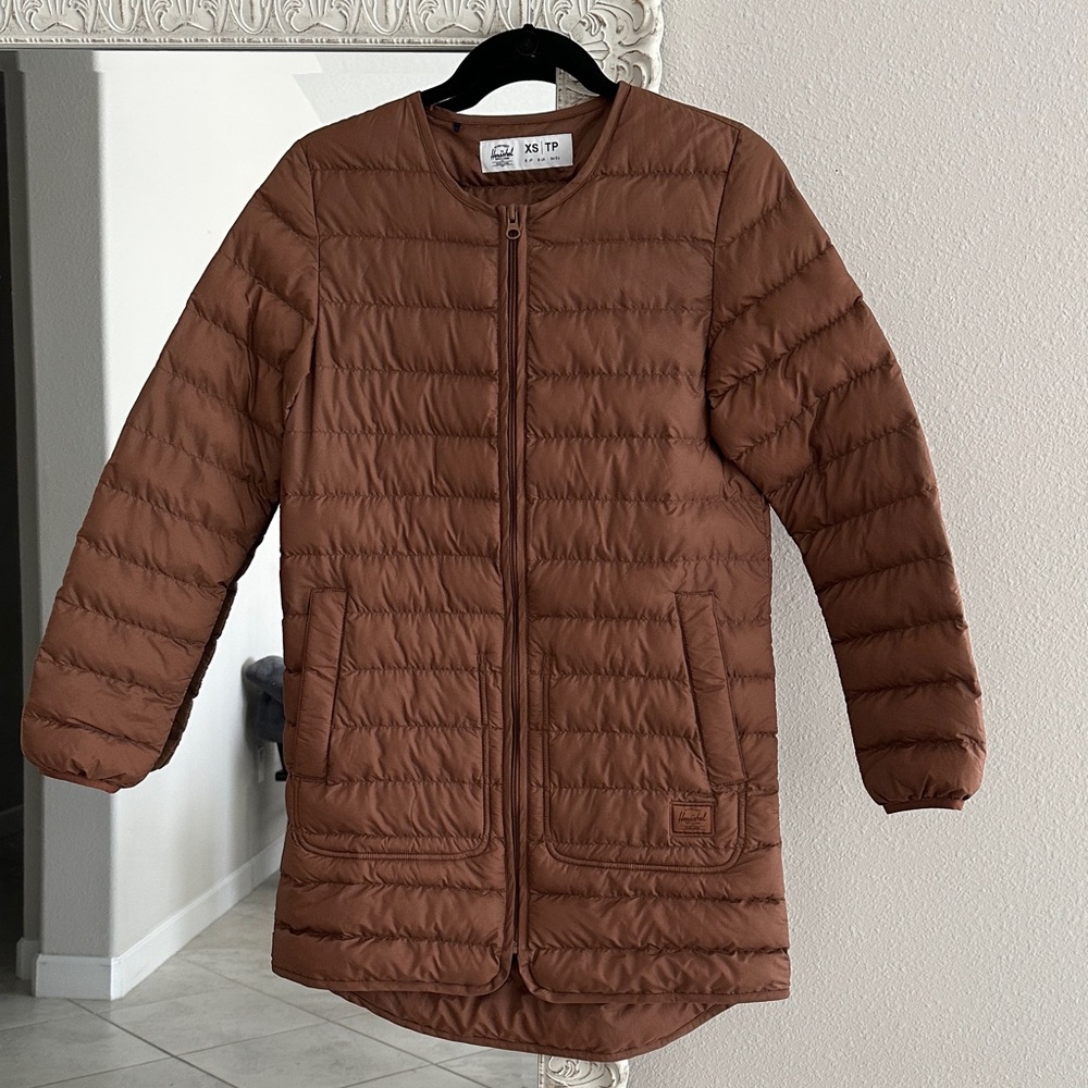 Herschel Supply Company Brown Tan Quilted Jacket